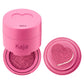 KAJA Blusher - Cheeky Stamp 02 Saucy | Buildable & Blendable Shade with Heart-shaped Applicator, Sunkissed Finish, Travel size, Hygienic, Suitable for Beginners, Portable, Korean Makeup, 0.17 Oz