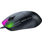 ROCCAT Kone Pro PC Gaming Mouse, Lightweight Ergonomic Design, Titan Switch Optical, AIMO RGB Lighting, Superlight Wired Computer Mouse, Titan Scroll Wheel, Honeycomb Shell, 19K DPI, Black