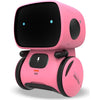 KaeKid Robots for Kids, Interactive Smart Robotic with Touch Sensor, Voice Control, Speech Recognition, Singing, Dancing, Repeating and Recording, Robot Toy for 3 4 5 6 7 8 Year Old Boys Girls - Pink