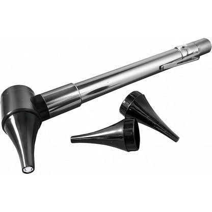 Buy now Third Generation Dr Mom Slimline Stainless LED Pocket Otoscope with Soft White Natural Hue Light Spectrum in Clamshell Packaging at indiglob india