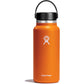 Hydro Flask Water Bottle - Insulated Stainless Steel - Wide Mouth Flex Lid, Non Spill, Leakproof and Refillable in 40 Oz