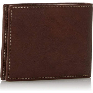 Timberland Men's Blix Slimfold Leather Wallet, Brown, One Size