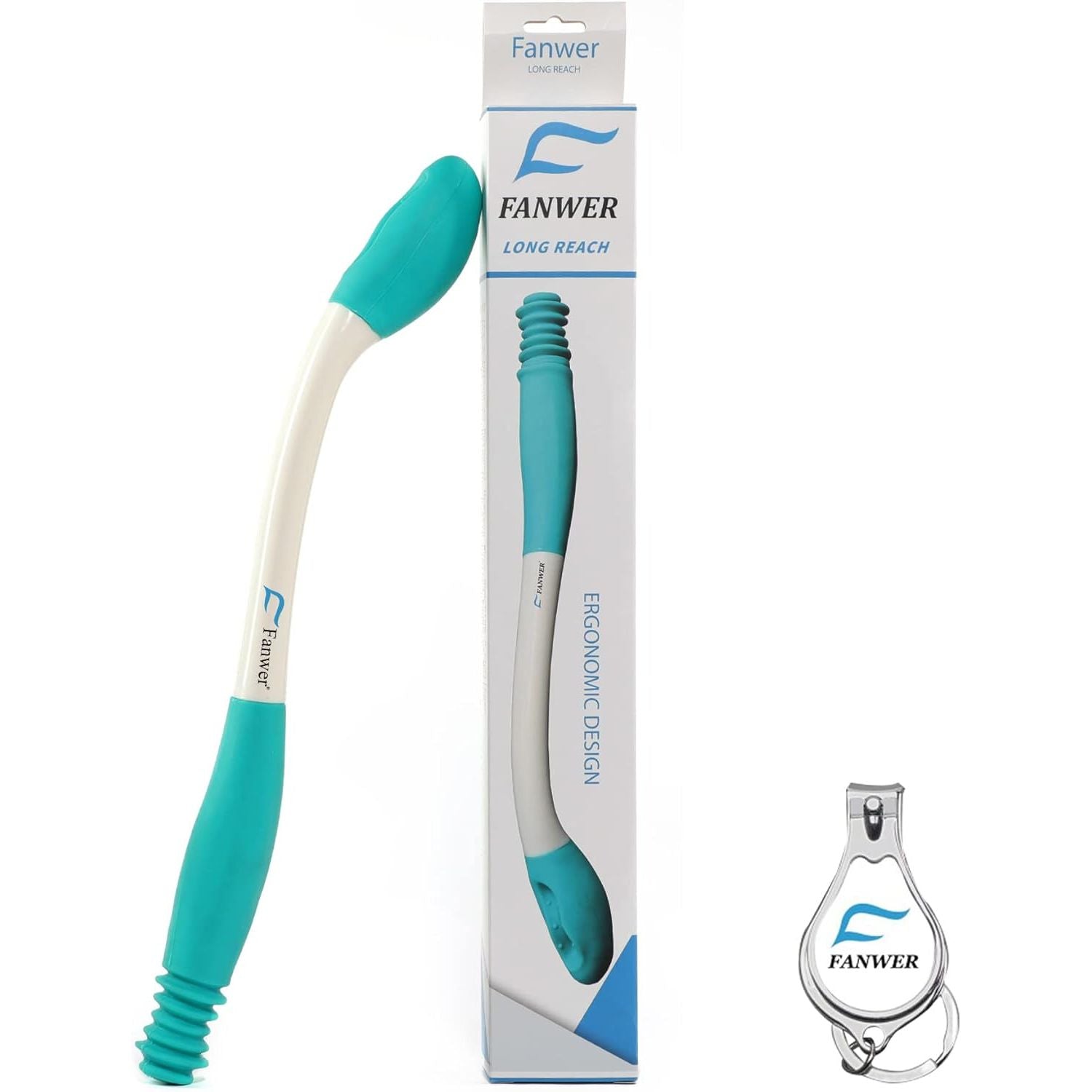 Buy now Fanwer Toilet Aids Tools,Long Reach Comfort Wipe,Extends Your Reach Over 15" Grips Toilet Paper or Pre-Moistened Wipes at indiglob india