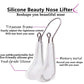 Lenlorry Nose Shaper Clip, Unisex, Hair Trimmer, Nose Lifter, Rhinoplasty Tool, Straightener, Slimming Device, Soft Silicone, Ultra Durable Stainless Steel