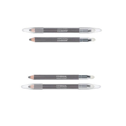 COVERGIRL Perfect Blend Eye Pencil, Basic Black - Pack of 2