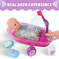 Buy now Liberty Imports Baby Bath Toys 13-Inch Little Newborn Doll Bath Set - Real Working Bathtub with Detachable Shower Spray and Accessories for Kids Pretend Play at indiglob india