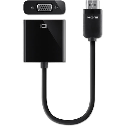 Belkin HDMI to VGA Adapter Dongle with 3.5mm Audio Jack for Portable Devices