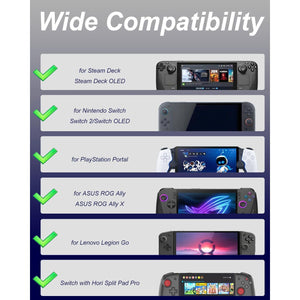 Carrying Case Travel Bag for Nintendo Switch 2 2025/Switch 1/Steam Deck/OLED/PlayStation Portal, Protective Crossbody Bag for Lenovo Legion Go/ASUS ROG Ally/X Console & Accessories Storage