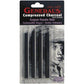 General Pencil 957ABP Compressed Charcoal Sticks 4/Pkg-Black - Soft Assorted