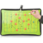 Magnetic Soccer Coaching Board, Football Coaching Board Coaches Clipboard Tactical with 26 Magnets, Dry Erase Marker, Eraser, Foldable and Portable Soccer Tactics Board