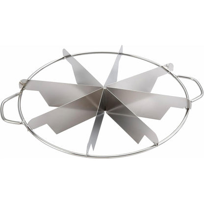 Winco 8-Cut Stainless Steel Pie Cutters Medium