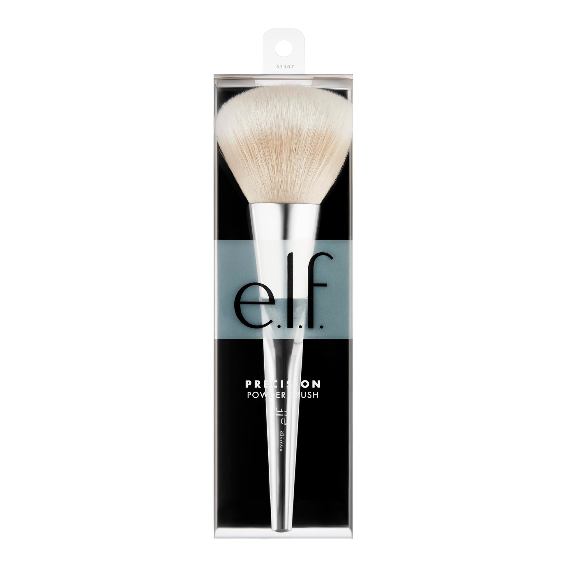 Buy now e.l.f. Precision Powder Brush, Large Shaped Makeup Brush For Pressed & Loose Powder, Bronzer, Highlighter & Blush, Vegan & Cruelty-Free at indiglob india