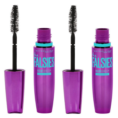 Maybelline Volum' Express The Falsies Waterproof Mascara, Volumizing and Separating Make Up Formula, Very Black, 1 Count