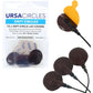 URSA Soft Circles: Reusable Soft Covers That Provide a Shield Against the Wind and Camouflage for Lavalier Mics. (15x Soft Circles + 30x Stickies, MultiPack)