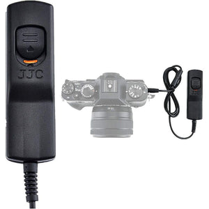 Cable Wired Shutter Release Remote Control for Fujifilm X-M5 X100VI X-H2 X-H2S XT5 XT4 XT3 XT30 II XT20 XT10 XT100 XPro3 XPro2 X-E5 XE3 XA10 X100V X100F GFX100RF GFX100S GFX100 GFX50SII Replace RR-100