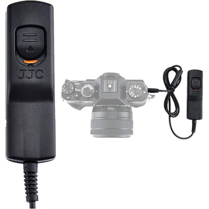 Cable Wired Shutter Release Remote Control for Fujifilm X-M5 X100VI X-H2 X-H2S XT5 XT4 XT3 XT30 II XT20 XT10 XT100 XPro3 XPro2 X-E5 XE3 XA10 X100V X100F GFX100RF GFX100S GFX100 GFX50SII Replace RR-100