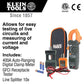 Buy now Klein Tools CL120KIT Clamp Meter Electrical Test Kit, AC Auto Ranging 400 Amp, Backlit Display, Includes GFCI Tester-Line Splitter-Pouch-Leads-3 x AAA at indiglob india