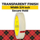 Scotch Brand Transparent Tape, Clear Tape Engineered for Office and Home Use, 3/4 x 2592 Inches, 3 Inch Core, 2 Rolls