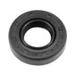 uxcell Oil Seal, TC 10mm x 20mm x 7mm Nitrile Rubber Cover Double Lip with Spring for Bearing Shaft, Black