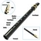Buy now Pocket Saxophone Kit Mini Sax Portable Woodwind Instrument with Lid, Mouthpiece, Carrying Bag, Fingering Charts at indiglob india
