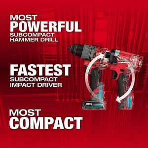 Buy now Milwaukee Electric - M12 Fuel. 2-Tool Combo KIT at indiglob india