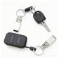Stainless Steel Keyring Security Belt Clip Key Chain,used in sports Pants, Pockets,Durable Multi-ring Key Holder