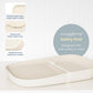 Buy now Snuggle Me?? Baby Changing Pad - Soft PU Foam Diaper Changing Pad for Dresser, Scandi-Inspired with Wooden Base in Light Oak Finish, Wipe-Clean Surface & Safety Strap (27.6" ?? 18.9" ?? 3.9") at indiglob india