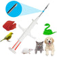 Pet Microchip Kit for Dogs and Cats 5 Pack ISO 11784/5 with 15 ID Numbers (1.4 mm Dia, 8 mm Length Microchip, 15 Gauge)