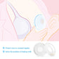Breast Shells, Nursing Cups, Milk Saver, Protect Sore Nipples for Breastfeeding, Collect Breastmilk Leaks for Nursing Moms, Soft and Flexible Silicone Material, Reusable, 2-Pack