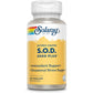 SOLARAY S.O.D. 2000 Plus - Superoxide Dismutase (SOD) and Catalase Antioxidant Supplement, Wellness Support - w/Green Tea Extract, Calcium, Rosemary, Grape Seed Extract, 60-Day Guarantee, 100 Servings