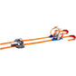 Hot Wheels Toy Car Track Set, Track Builder Playset Total Turbo Takeover with 1:64 Scale Vehicle, Motorized Booster & Multiple Configurations