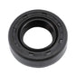uxcell Oil Seal, TC 10mm x 20mm x 7mm Nitrile Rubber Cover Double Lip with Spring for Bearing Shaft, Black