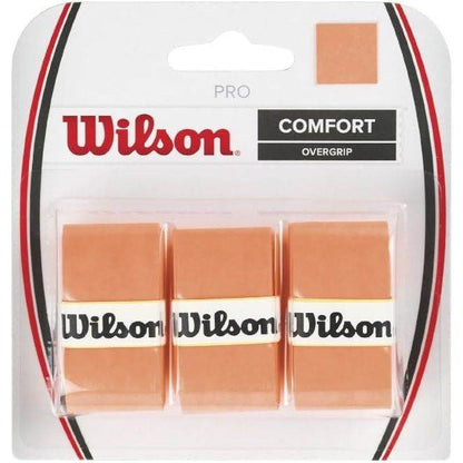 2 Pack - Wilson Pro Overgrip 3 Pack (Burn Orange) - My Store