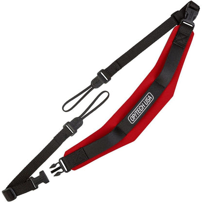 OP/TECH USA Pro Loop Camera Strap (Black) – Professional Camera Neck and Shoulder Strap with Quick Release for DSLR, Mirrorless & Binoculars - Made in USA