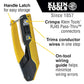 Buy now Klein Tools VDV026-813 RJ45 Ethernet Cable Tester and Crimper Kit, Pass-Thru Technology, Includes Connectors for Cat5e / CAT6 Data Applications, Pack of 50 at indiglob india
