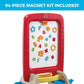 Buy now Step2 All Around Easel for Two, Kids Activity Table, Double-Sided Art Board, Made of Durable Plastic, Includes 94-Piece Soft Foam Magnets, For Toddlers 3+ Years Old at indiglob india