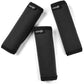 Cosmos Pack of 3 Neoprene Luggage Handle Wrap Handle Grip Luggage Identifier for Travel Bag Luggage Suitcase (Black Color)