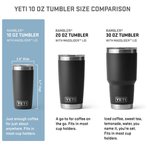 Buy now YETI Rambler 10 oz Tumbler, Stainless Steel, Vacuum Insulated with MagSlider Lid, Tropical Pink at indiglob india