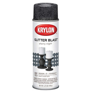 Buy now Krylon K03805A00 Glitter Blast Glitter Spray Paint for Craft Projects, Starry Night Silver, 5.75 oz at indiglob india
