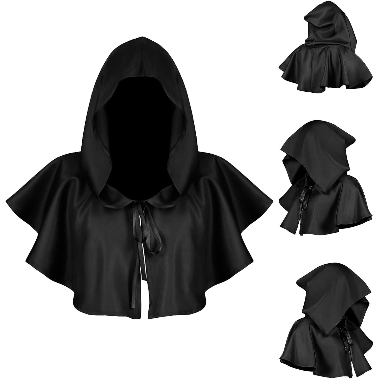 Buy now Halloween Plague Doctor Mask Plague Doctor Costume Obito Mask Steampunk Halloween Mask Horror Scary Halloween Mask Costume Props for Party Prom Halloween Gifts Set（3-pc Set） (Black), 12 inches at indiglob india