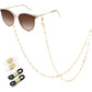 SAM & LORI Stylish Eyeglass Chain for Women-Silver/Gold/Rosegold/Black
