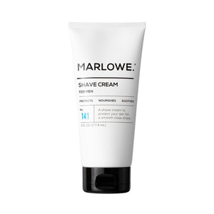 MARLOWE. No. 141 Shave Cream 6 oz, Conditioning Shaving Cream with Shea Butter & Coconut Oil, Smooths & Protects for a Close Shave, Aloe Citron Scent