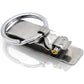 Stainless Steel Keyring Security Belt Clip Key Chain,used in sports Pants, Pockets,Durable Multi-ring Key Holder