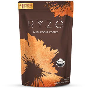 Buy now RYZE SUPERFOODS Mushroom Coffee, 30 servings at indiglob india