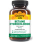 Country Life Betaine Hydrochloride with pepsin 600 mg - 250 Tablets