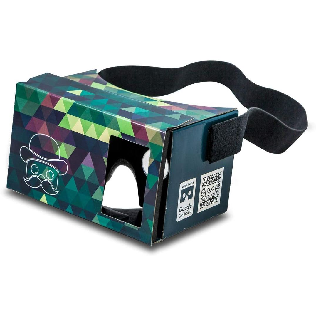 Buy now Google Cardboard POP! Cardboard + Free Head Strap and Cushion. for Android and iPhone. Fits Every Phone. Including Lenses. 3D Glasses VR Glasses Virtual Reality Viewer VR Goggles. at indiglob india