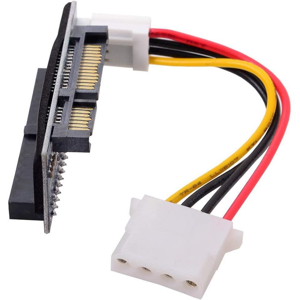 Cablecc IDE/PATA 40Pin Disk to SATA Female Converter Adapter PCBA for Desktop & 3.5" Hard Disk Drive