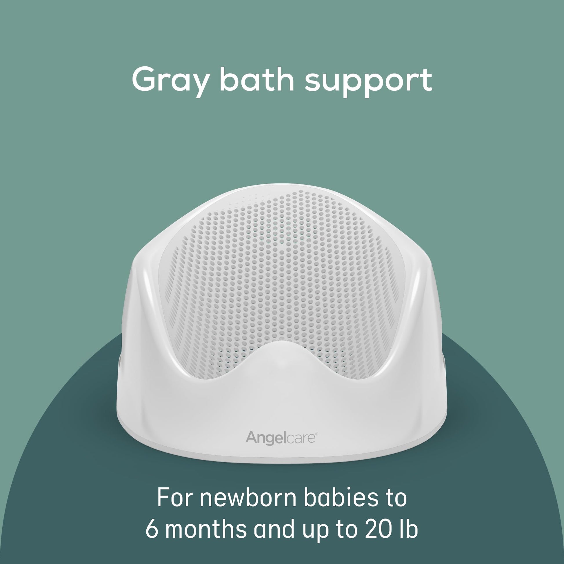 Buy now Angelcare Baby Bath Support (Gray) | Ideal for Babies Less Than 6 Months Old at indiglob india