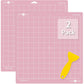 HTVRONT Variety Cutting Mat, 2 Pcs Cutting Mat 12x12 Compatible with Cricut Maker 3/Maker 4/Maker/Explore 3/4/Air 2/One Cutting Machine (LightGrip, StandardGrip), Cutting Mats Replacement Accessories