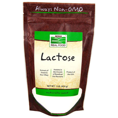 Buy now Now Foods Lactose Milk Sugar - 1 lb (Pack of 5) at indiglob india